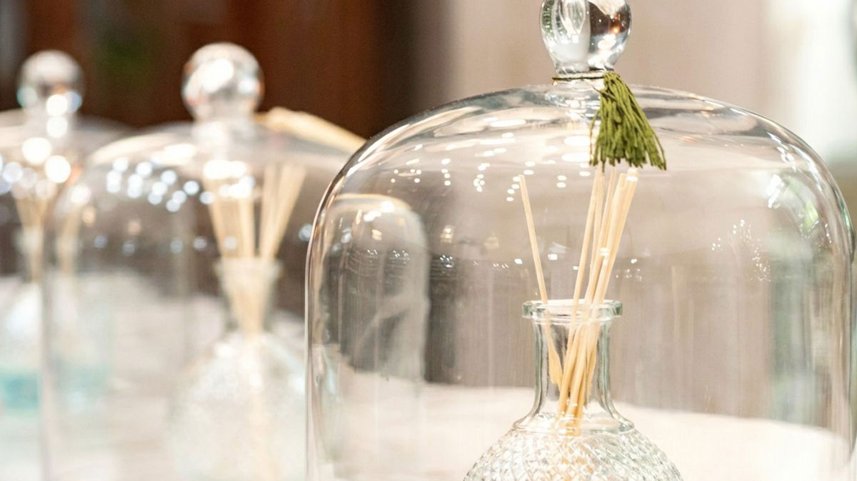 Aerial view of an intersection